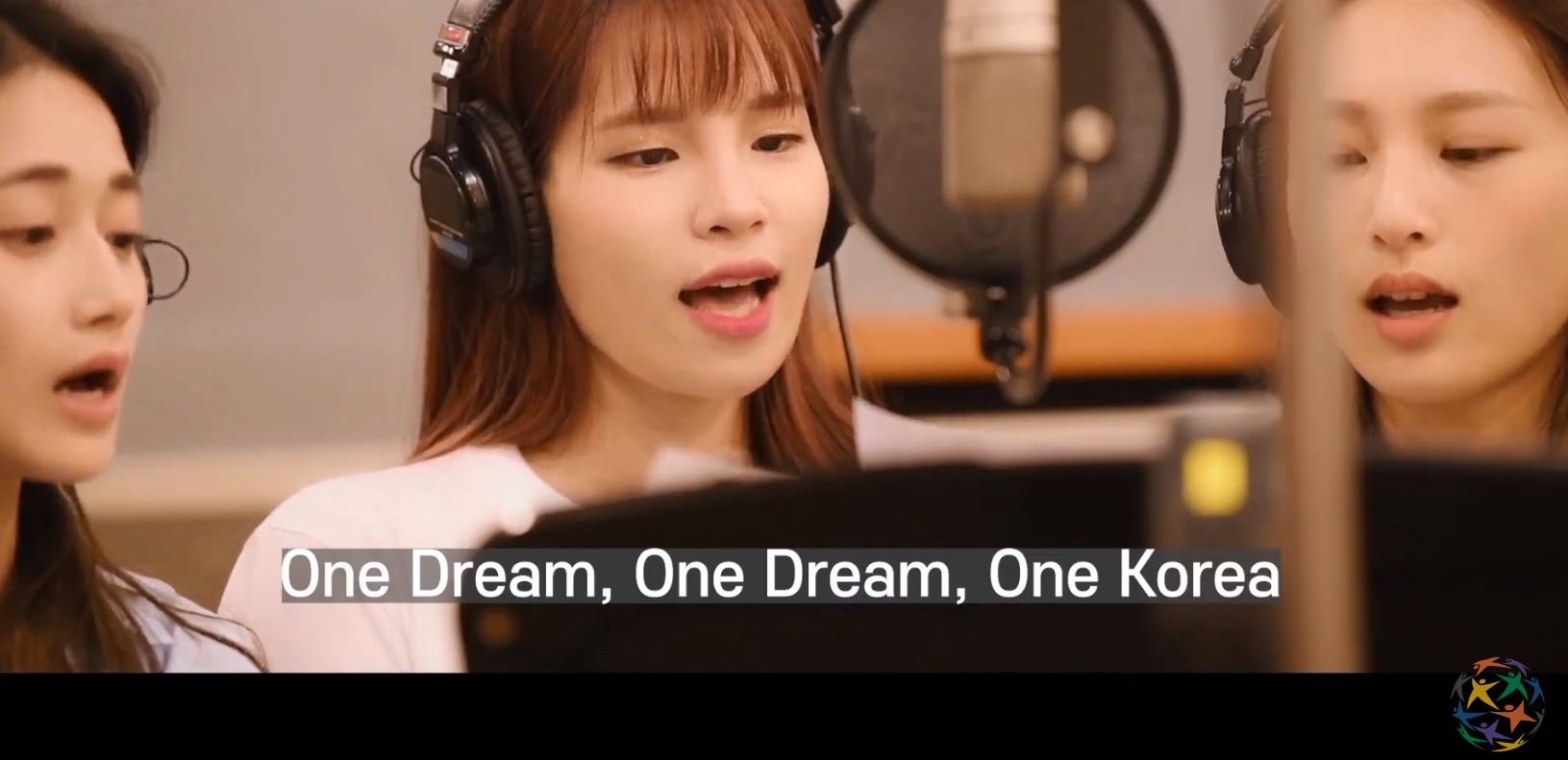 Singers in studio