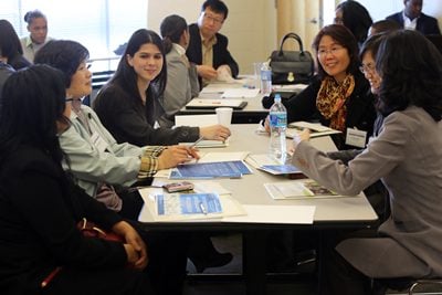 Local and International Women at Points of Light Workshop