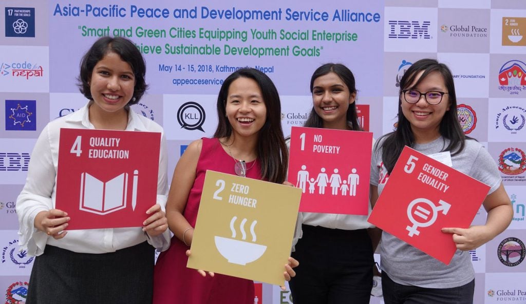 Three hundred youth gather for the third Asia-Pacific Peace and Development Service Alliance forum