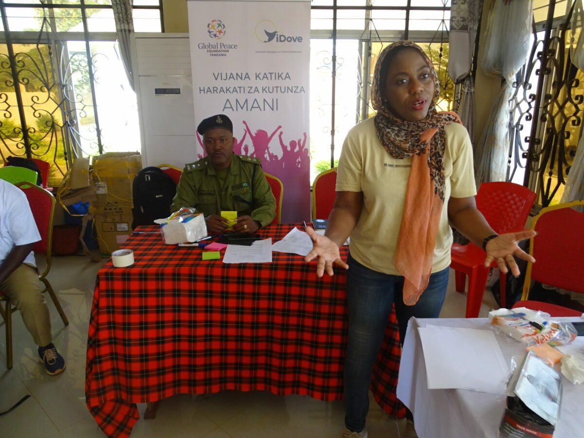 Tanzania peace workshop