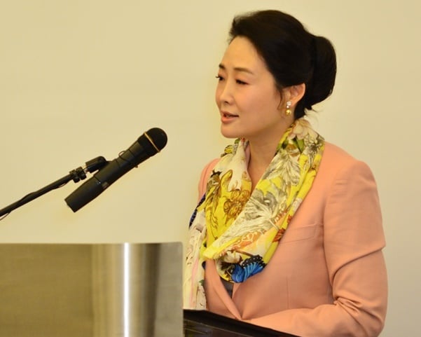 Dr. Junsook Moon, chairwoman of Global Peace Women, the women's division of the Global Peace Foundation