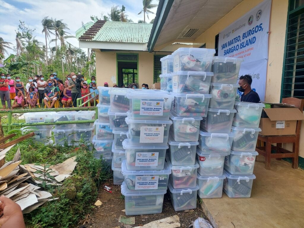 Donations For Typhoon Relief