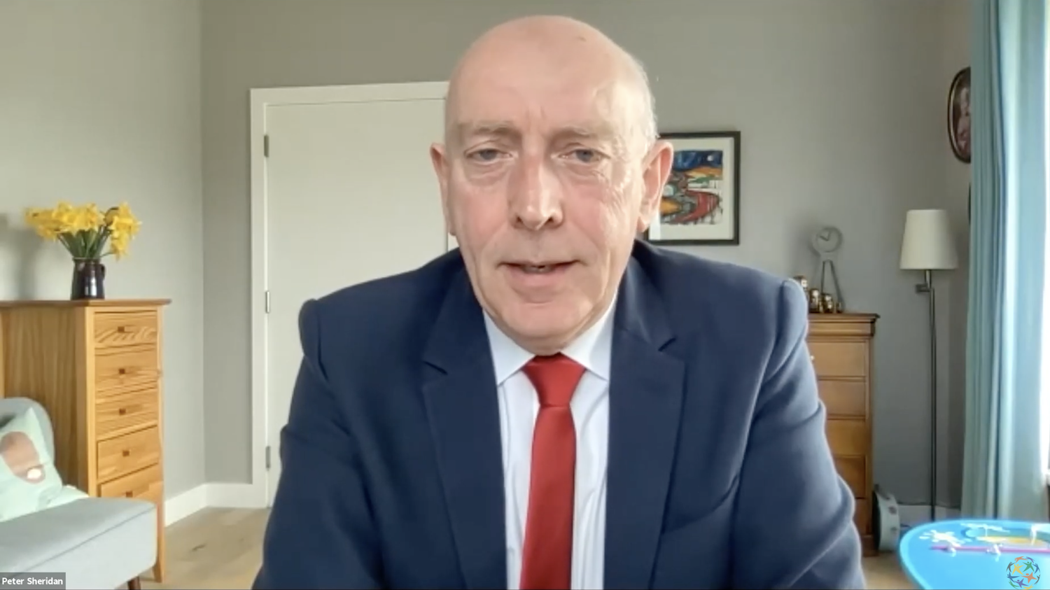 Peter Sheridan, Chief Executive, of Cooperation Ireland