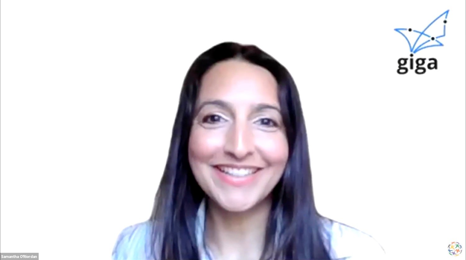 Samantha O'Riordan, Program Officer at International Telecommunication Union (ITU), United Nations
