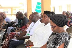 Audience at a forum on peaceful elections in Kaduna