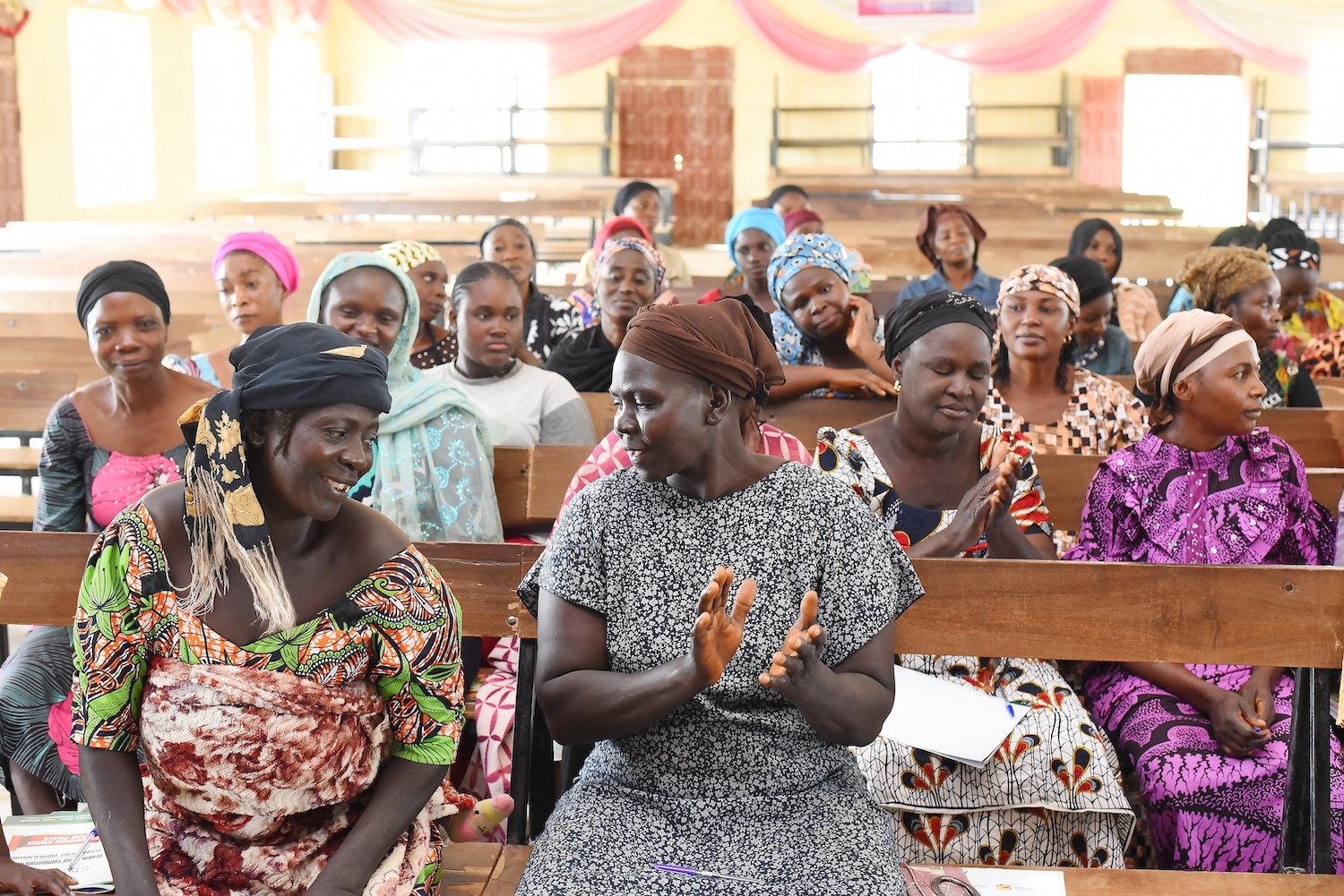 GPF Nigeria hosts a workshop on peacebuilding in Fantsuwan chiefdom.